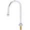 T&S B-0520-F1 Deck Mount 5 1/2" Rigid Dummy Gooseneck with Plain End Outlet