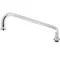 T&S B-0542 Deck Mount 12" Swing Nozzle with Rigid Base and 18" Riser