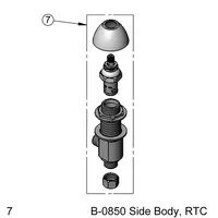 B-0850 T&S Brass