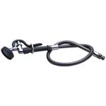 T&S Brass B-0957 SPRAY ASSEMBLY, 3' CLEAR VINYL HOSE, SELF CLOSING