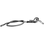 T&S Brass B-0974 BEDPAN WASHER, STAINLESS STEEL HOSE, SELF CLOSING