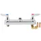 T&S B-1120-LN Deck Mounted Workboard Base Faucet with 8" Centers