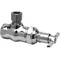 T&S B-1342 Angle Key Stop with 1/2" NPT Female Inlet, Loose Key Handle, and Compression Outlet for 1/2" O.D. Copper Tubing