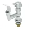 T&S B-2360-03-PA Vandal Resistant Bubbler with Flip Up Handle, Brass Mouth Guard, and Anti-Rotation Pins