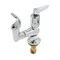 T&S B-2360-04 Bubbler with Lever Handle, Brass Mouth Guard, Anti-Rotation Pins, and Backing Plate