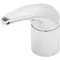 T&S B-2740 Side Mount Faucet with Remote On/Off Control Base and Flexible Stainless Steel Water Connectors ADA Compliant