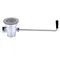 T&S B-3942 Twist Waste Valve - 3" Sink Opening