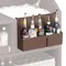 Cambro BAR54SR131 Dark Brown 5-Bottle CamBar Speed Rail