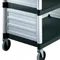 Cambro BC340KDP480 Speckled Gray Single Shelf Panel Set
