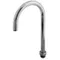 T&S BF-0136-X Big Flo 6 1/16" Swivel Gooseneck Spout with Plain Tip and 12 1/4" Clearance