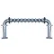 Micro Matic BG-U-10KR Biergarten Polished Stainless Steel Kool-Rite Glycol Cooled 10 Tap Tower System