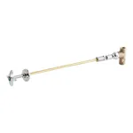 T&S Brass BL-4710-02 REMOTE CONTROL VALVE FOR WATER, 4-ARM HANDLE, 3/8