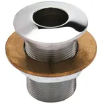 T&S Brass BL-9005-01 FLUSH PLATE ASSEMBLY, CROWNED TOP, LOCK NUT AND WA