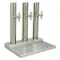 Micro Matic BS-SKY-3PSSKR-LR Skyline Stainless Steel Kool-Rite Glycol Cooled 3 Tower, 3 Tap Station