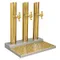 Micro Matic BS-SKY-3PVDKR-LR Skyline Brass Kool-Rite Glycol Cooled 3 Tower, 3 Tap Station