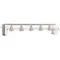 Eagle Group BS2-HT5-IL Stainless Steel Buffet Shelf with Double Sneeze Guard and Infrared Lamps - 79" x 36 1/4"