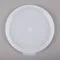 Cambro CCPL12148 1.2 Qt. White Round Clear Crock Lid