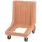 Cambro CD1826MTCHB157 Coffee Beige Camdolly for Cambro 1826MTC Tray and Sheet Pan Camcarrier