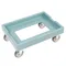 Cambro CD1826PDB401 Slate Blue Pizza Dough Box Camdolly