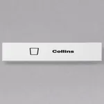 Cambro CECCL6000 Camrack Collins Extender ID Clip - 6/Pack