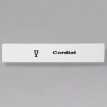 Cambro CECCO6000 Camrack Cordial Extender ID Clip - 6/Pack