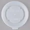 Cambro CLSM8B5190 Disposable Translucent Lid for Tumblers and Healthcare Bowls and Mugs - 1500/Case