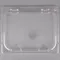 Carlisle CM10239Z07 Coldmaster EZ Access 1/2 Size Clear Polycarbonate Food Pan Lid with Notch