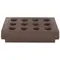 Cambro CR12131 Dark Brown Full Size Cutlery Rack