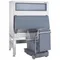 Follett DEV1080SG-60-75 60" Ice Storage Bin with 75 lb. Ice Cart- 1080 lb.
