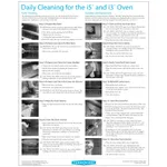 TurboChef DOC-1051 POSTER, DAILY CLEANING, I5 OR