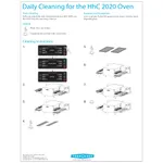TurboChef DOC-1082 POSTER, DAILY CLEANING, HHC 20