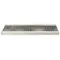 Micro Matic DP-120D-16 5" x 16" Stainless Steel Surface Mount Drip Tray with Drain