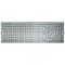 Micro Matic DP-120D-24GR 5" x 24" Stainless Steel Surface Mount Drip Tray with Glass Rinser