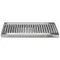 Micro Matic DP-120D 12" Stainless Steel Surface Mount Drip Tray with 1/2" ID Drain