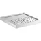 Micro Matic DP-1604 15 3/4" x 15 3/4" Stainless Steel Platform Drip Tray with Glass Rinser