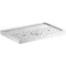 Micro Matic DP-1605 23 5/8" x 15 3/4" Stainless Steel Platform Drip Tray with Glass Rinser