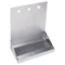 Micro Matic DP-322D-3 12" x 6 3/8" x 14" 3 Faucet Stainless Steel Wall Mount Drip Tray