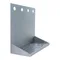 Micro Matic DP-322LD-4GR 16" x 6 3/8" x 14" 4 Faucet Stainless Steel Wall Mount Drip Tray with Glass Rinser