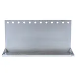Micro Matic DP-332ELD-12-3-18 36" x 8 3/8" x 18" 12 Faucet Stainless Steel Wall Mount Drip Tray