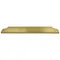 Micro Matic DP-MET-H-PVD-40-Z 8 1/2" x 40" PVD Brass Surface Mount Drip Tray with Drain