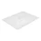 Dinex DXCM112607 12 3/4" x 10 3/8" Translucent 1/2 Size Food Pan Lid for DXCM1101C1402 - 2/Case