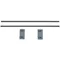 Cambro ESR21E151 Single End Rail Kit for 21" Wide Cambro Camshelving® Elements Stationary or Mobile Units