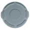 Rubbermaid® FG260900GRAY BRUTE 10 Gallon Gray Round Trash Can Lid