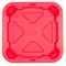 Rubbermaid® FG352900RED BRUTE Snap-Lock 28 Gallon Red Square Lid