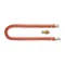 Dormont H50BIP2Q24 24" Steam Connector Hose with Quick Disconnect - 1/2" Diameter