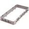 Cambro HE3151 Soft Gray Half Size Open Camrack Extender