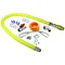 T&S HG-4C-60K Safe-T-Link 60" Quick Disconnect Gas Appliance Connector 1/2" NPT with Installation Kit