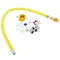 T&S HG-4D-48K Safe-T-Link 48" Quick Disconnect Gas Appliance Connector 3/4" NPT with Installation Kit