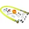 T&S HG-4D-72SK Safe-T-Link 72" SwiveLink Quick Disconnect Gas Appliance Connector 3/4" NPT with Installation Kit
