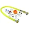 T&S HG-4E-36SK Safe-T-Link 36" SwiveLink Quick Disconnect Gas Appliance Connector 1" NPT with Installation Kit